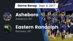 Recap: Asheboro  vs. Eastern Randolph  2017