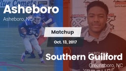 Matchup: Asheboro vs. Southern Guilford  2017