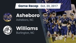 Recap: Asheboro  vs. Williams  2017