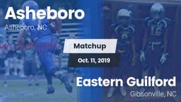 Matchup: Asheboro vs. Eastern Guilford  2019