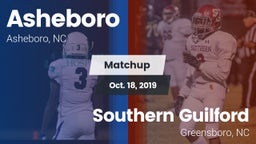 Matchup: Asheboro vs. Southern Guilford  2019