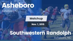 Matchup: Asheboro vs. Southwestern Randolph  2019