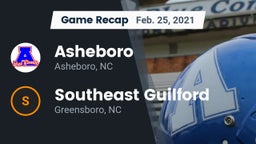 Recap: Asheboro  vs. Southeast Guilford  2021