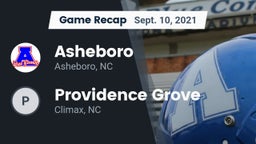 Recap: Asheboro  vs. Providence Grove  2021