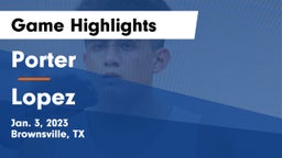 Porter  vs Lopez  Game Highlights - Jan. 3, 2023