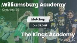 Matchup: Williamsburg Academy vs. The Kings Academy 2019