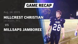 Recap: Hillcrest Christian  vs. Millsaps Jamboree 2015