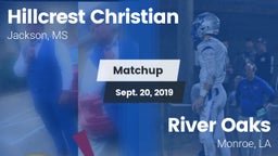 Matchup: Hillcrest Christian vs. River Oaks  2019