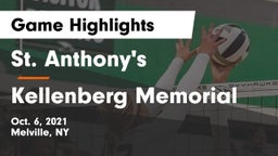 St. Anthony's  vs Kellenberg Memorial  Game Highlights - Oct. 6, 2021