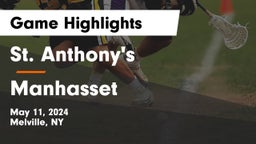 St. Anthony's  vs Manhasset  Game Highlights - May 11, 2024