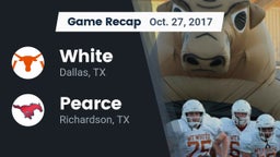 Recap: White  vs. Pearce  2017