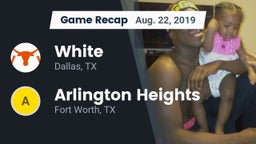 Recap: White  vs. Arlington Heights  2019
