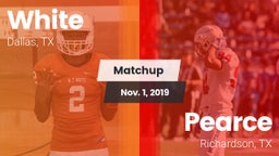 Matchup: White vs. Pearce  2019