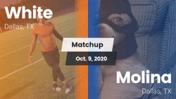 Matchup: White vs. Molina  2020