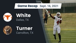 Recap: White  vs. Turner  2021