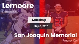 Matchup: Lemoore vs. San Joaquin Memorial  2017