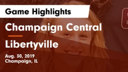 Champaign Central  vs Libertyville  Game Highlights - Aug. 30, 2019