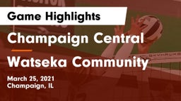 Champaign Central  vs Watseka Community  Game Highlights - March 25, 2021