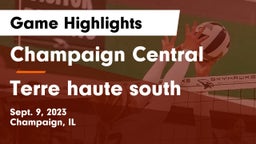 Champaign Central  vs Terre haute south Game Highlights - Sept. 9, 2023