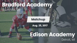 Matchup: Bradford Academy vs.  Edison Academy  2017