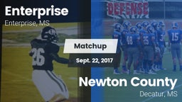 Matchup: Enterprise vs. Newton County  2017