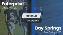 Matchup: Enterprise vs. Bay Springs  2017