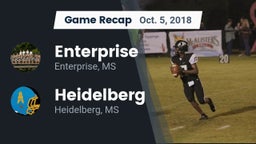 Recap: Enterprise  vs. Heidelberg  2018