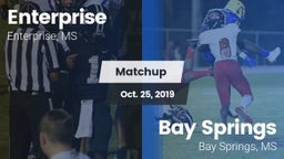 Matchup: Enterprise vs. Bay Springs  2019