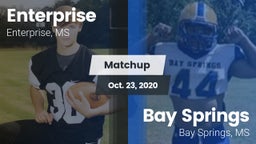 Matchup: Enterprise vs. Bay Springs  2020