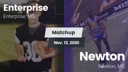 Matchup: Enterprise vs. Newton  2020