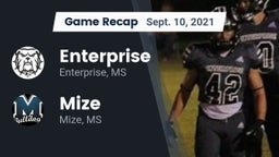 Recap: Enterprise  vs. Mize  2021