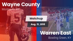 Matchup: Wayne County vs. Warren East  2018