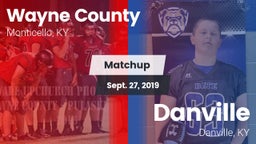 Matchup: Wayne County vs. Danville  2019