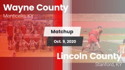 Matchup: Wayne County vs. Lincoln County  2020