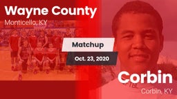 Matchup: Wayne County vs. Corbin  2020