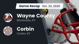 Recap: Wayne County  vs. Corbin  2020