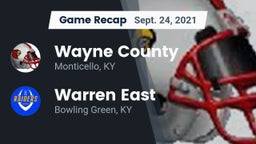 Recap: Wayne County  vs. Warren East  2021