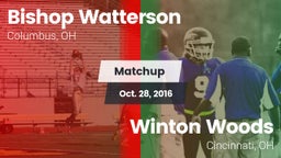 Matchup: Bishop Watterson vs. Winton Woods  2016