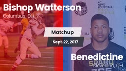 Matchup: Bishop Watterson vs. Benedictine  2017