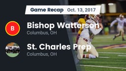 Recap: Bishop Watterson  vs. St. Charles Prep 2017