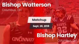 Matchup: Bishop Watterson vs. Bishop Hartley  2018