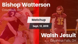 Matchup: Bishop Watterson vs. Walsh Jesuit  2019