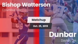 Matchup: Bishop Watterson vs. Dunbar  2019