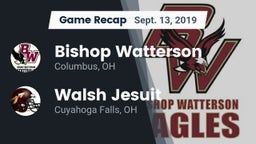 Recap: Bishop Watterson  vs. Walsh Jesuit  2019