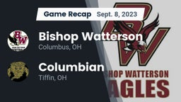 Recap: Bishop Watterson  vs. Columbian  2023