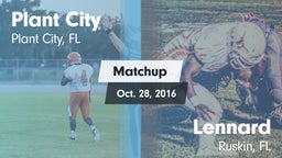 Matchup: Plant City vs. Lennard  2016