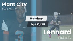 Matchup: Plant City vs. Lennard  2017