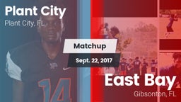 Matchup: Plant City vs. East Bay  2017