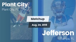 Matchup: Plant City vs. Jefferson  2018
