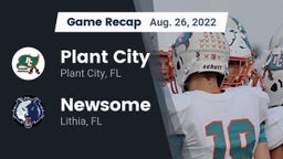 Recap: Plant City  vs. Newsome  2022